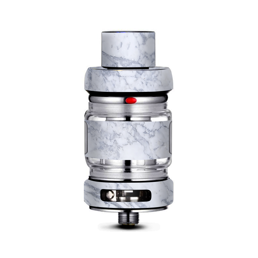  Grey White Standard Marble Freemax Mesh Pro Tank Skin