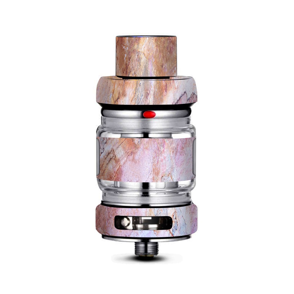  Rose Peach Pink Marble Pattern Freemax Mesh Pro Tank Skin