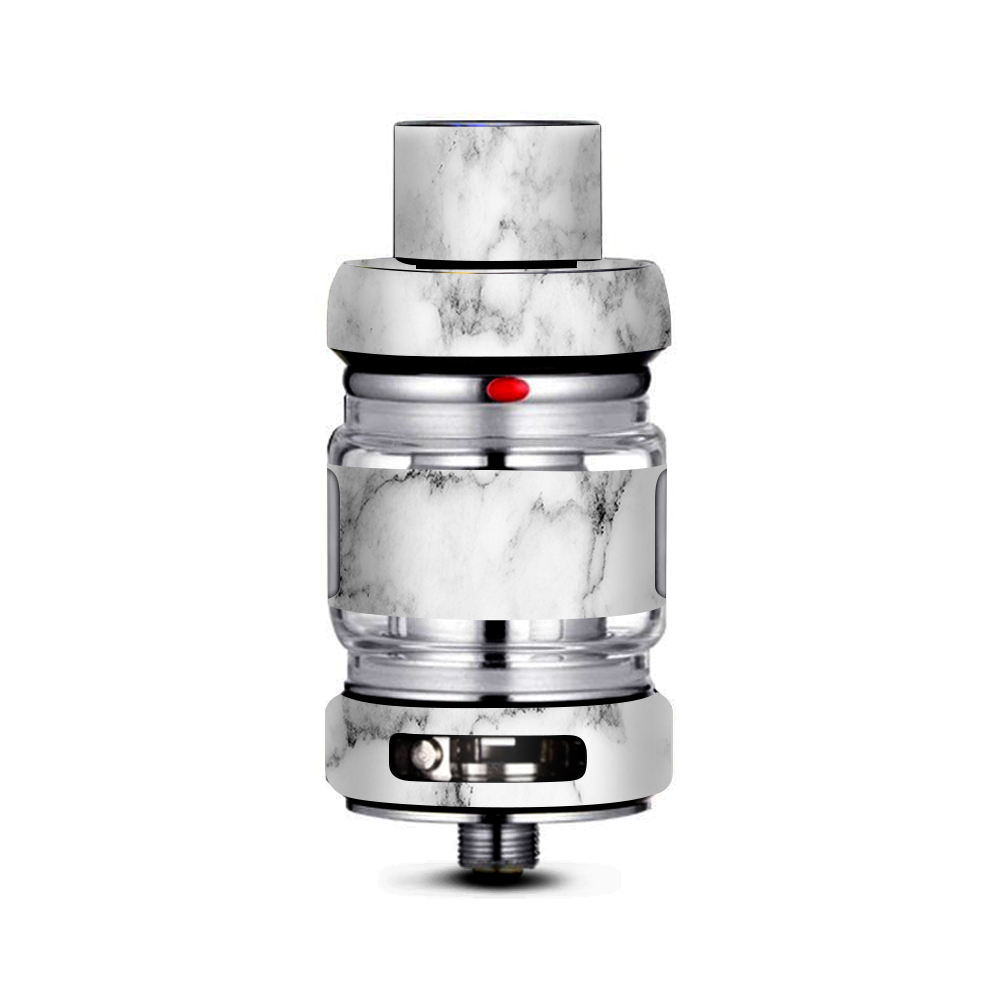  Grey And White Marble Panel Freemax Mesh Pro Tank Skin