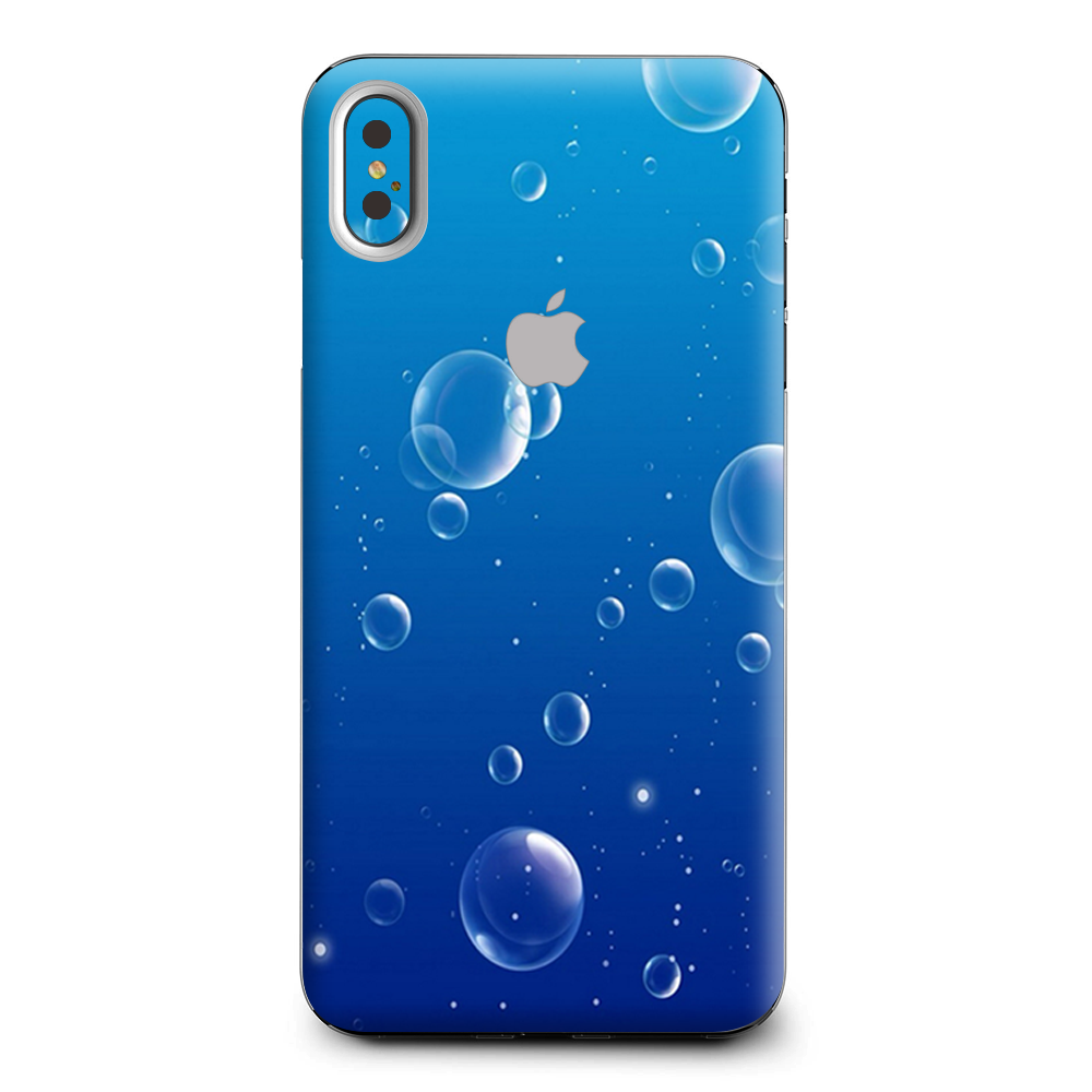 Water Bubbles Apple iPhone XS Max Skin