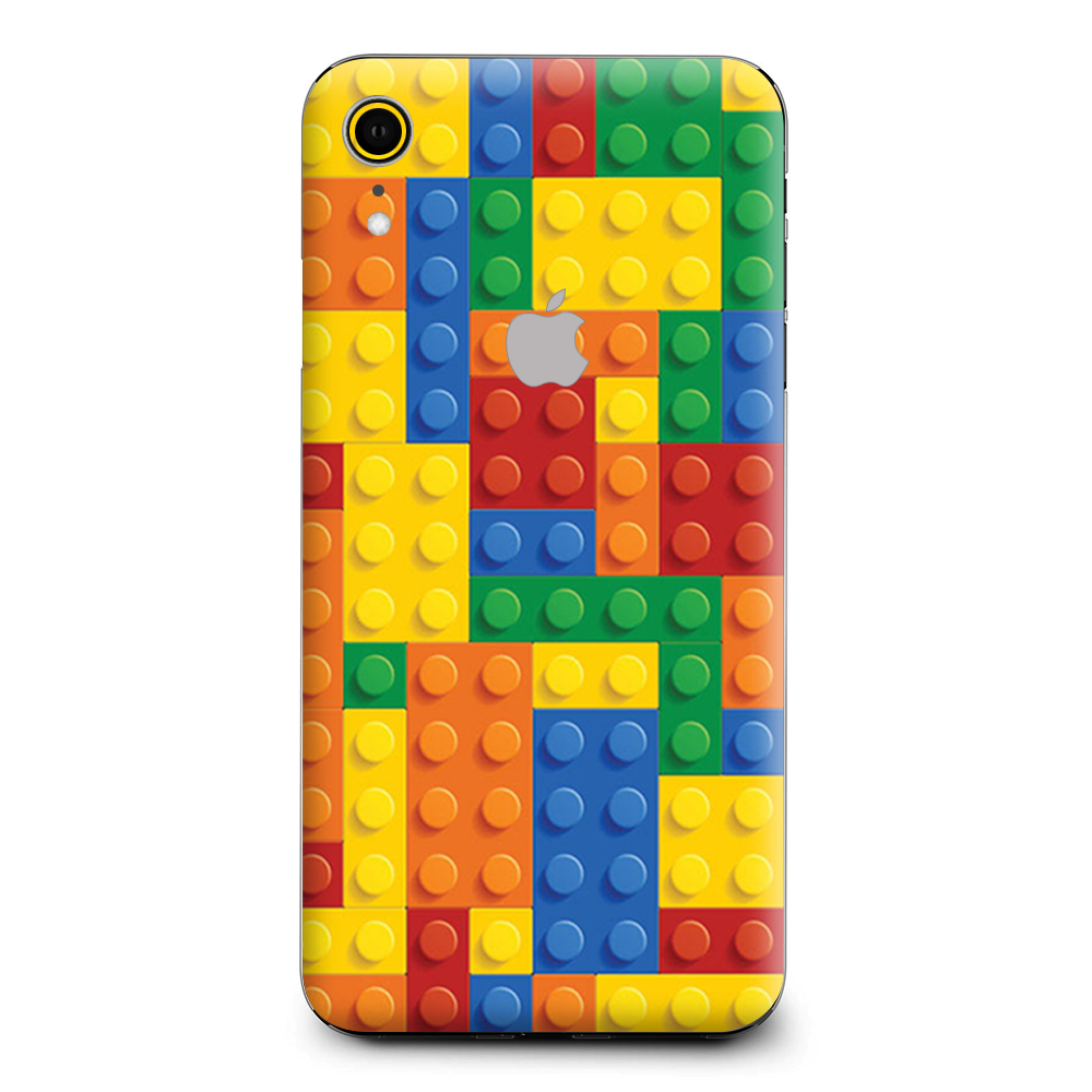 Playing Blocks Bricks Colorful Snap Apple iPhone XR Skin