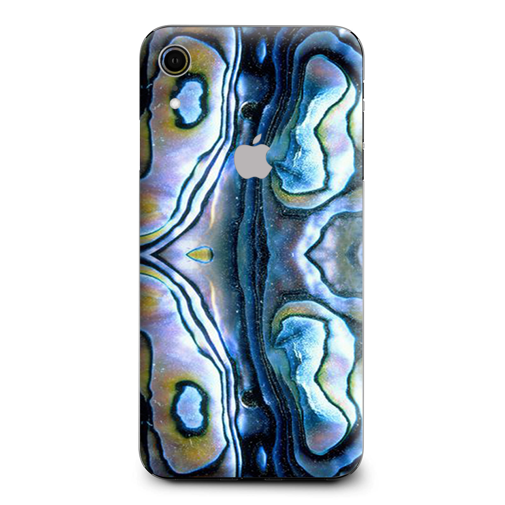 Abalone Aulon Sea Shells Pattern Crystal Apple iPhone XR Skin