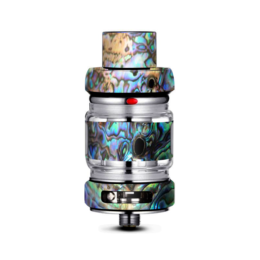  Abalone Swirl Shell Design Blue Freemax Mesh Pro Tank Skin