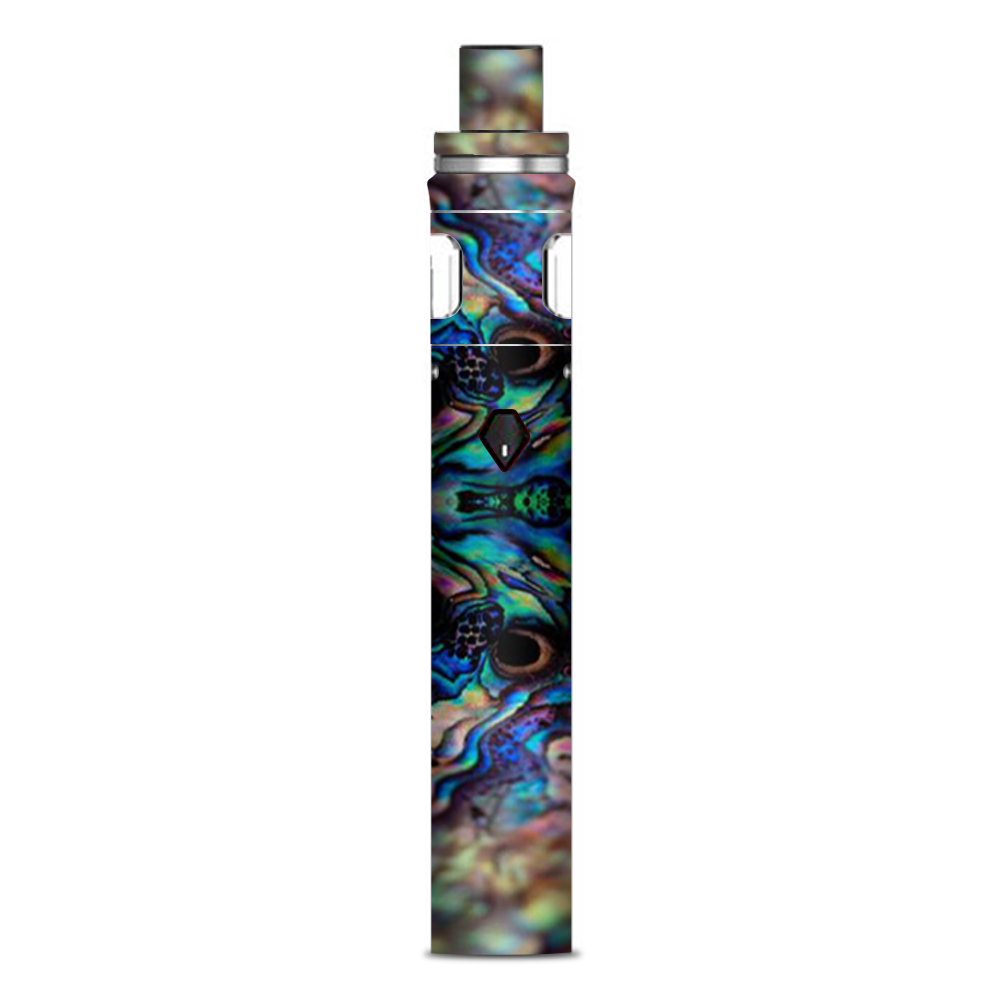  Abalone Blue Black Shell Design Smok Nord AIO 19 Skin