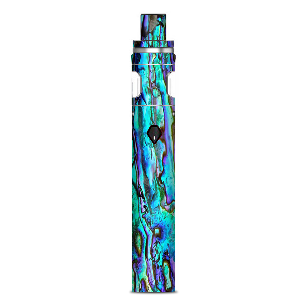  Abalone Ripples Green Blue Purple Shells Smok Nord AIO 19 Skin