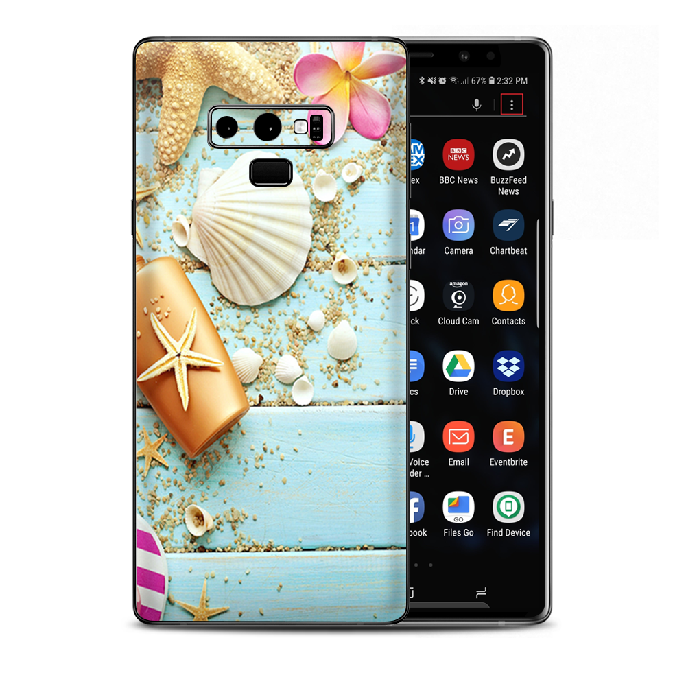 Seashell Samsung Galaxy Note 9 Skin