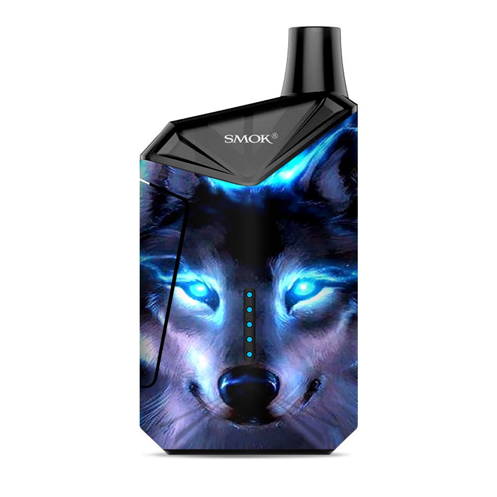  Wolf Glowing Eyes Fire Smok  X-Force AIO Kit  Skin