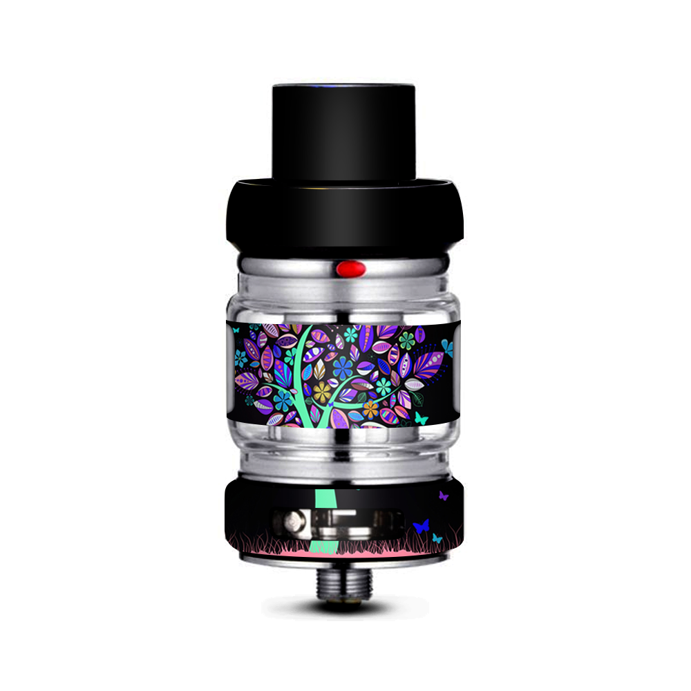  Living Tree Butterfly Colorful Freemax Mesh Pro Tank Skin