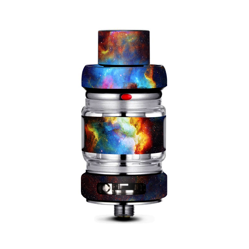  Space Gas Nebula Colorful Galaxy Freemax Mesh Pro Tank Skin