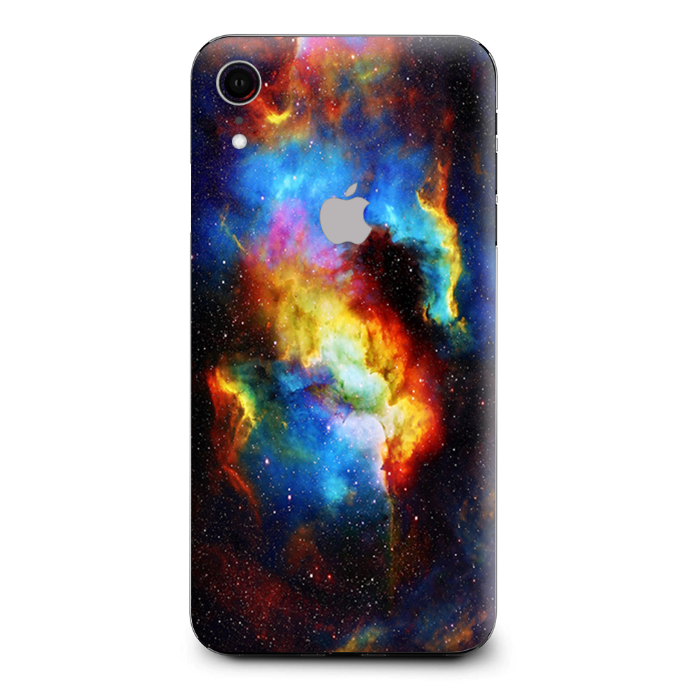 Space Gas Nebula Colorful Galaxy Apple iPhone XR Skin