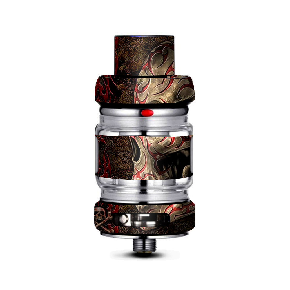  Wicked Evil Tribal Skull Tattoo Freemax Mesh Pro Tank Skin
