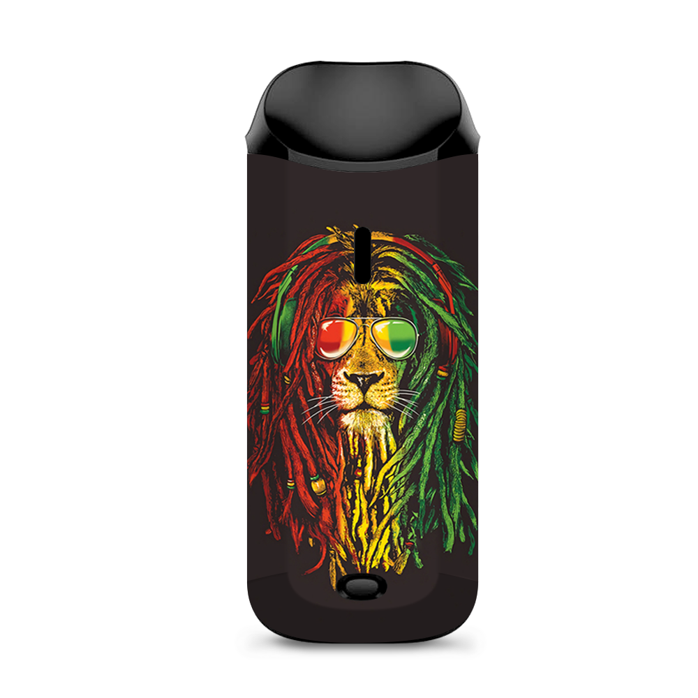  Rasta Dread Lion Irie Vaporesso Nexus AIO Kit Skin