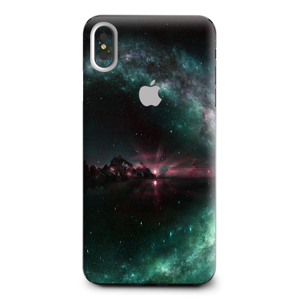 Galaxy Planet Shine Moon Apple iPhone XS Max Skin