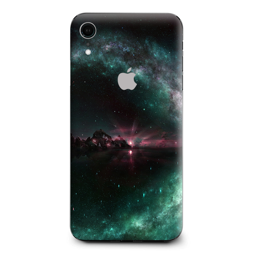Galaxy Planet Shine Moon Apple iPhone XR Skin