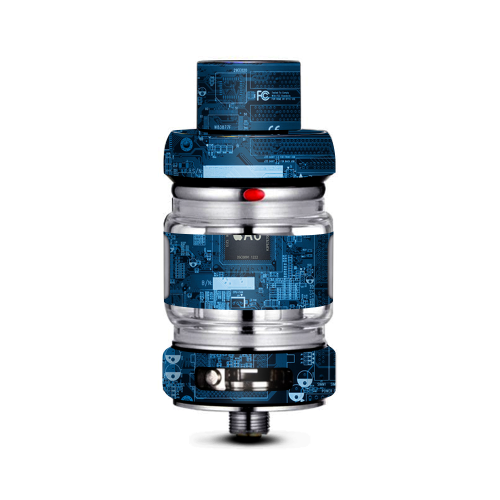  Circuit2 Blue Freemax Mesh Pro Tank Skin