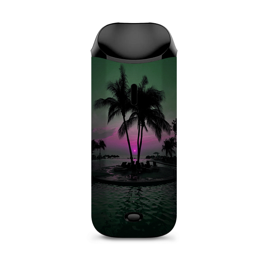  Sunset Tropical Paradise Poolside Vaporesso Nexus AIO Kit Skin