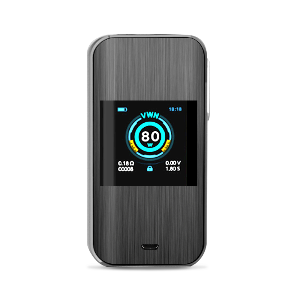  Brushed Metallic Pattern Vaporesso Luxe Nano Kit Skin