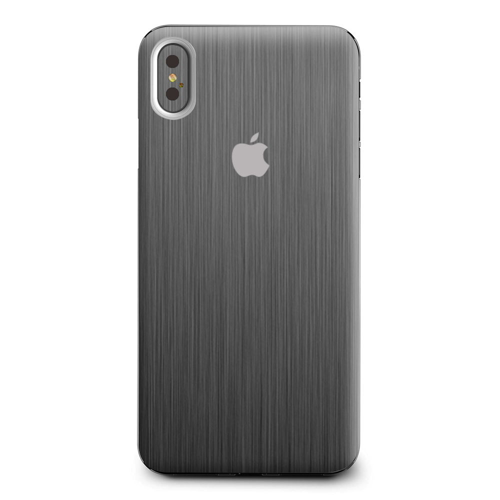 Brushed Metallic Pattern Apple iPhone XS Max Skin