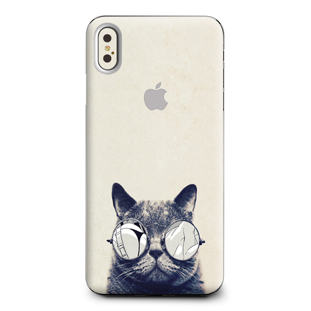 Cool Cat Kat Shades Glasses Tumblr Apple iPhone XS Max Skin