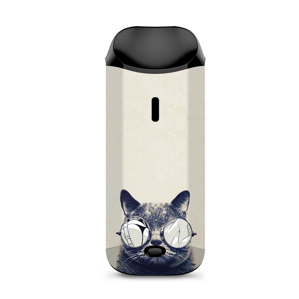  Cool Cat Kat Shades Glasses Tumblr Vaporesso Nexus AIO Kit Skin