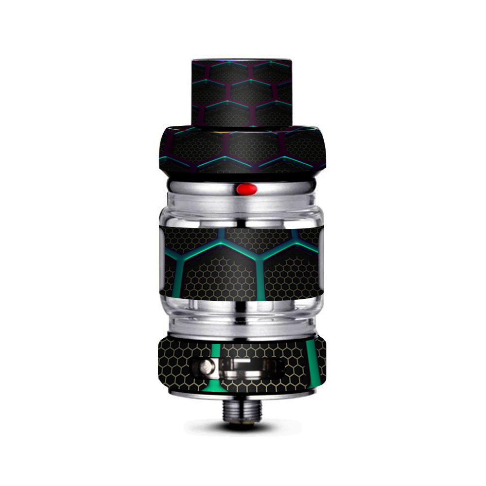  Metal Grid Futuristic Panel Freemax Mesh Pro Tank Skin