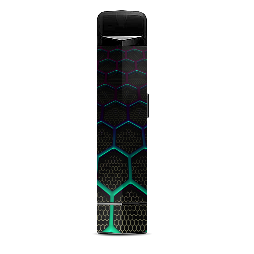  Metal Grid Futuristic Panel Suorin Edge Pod System Skin