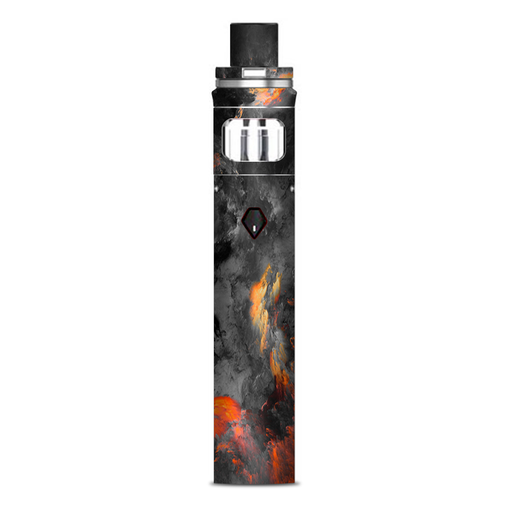  Grey Clouds On Fire Paint Smok Nord AIO Stick Skin