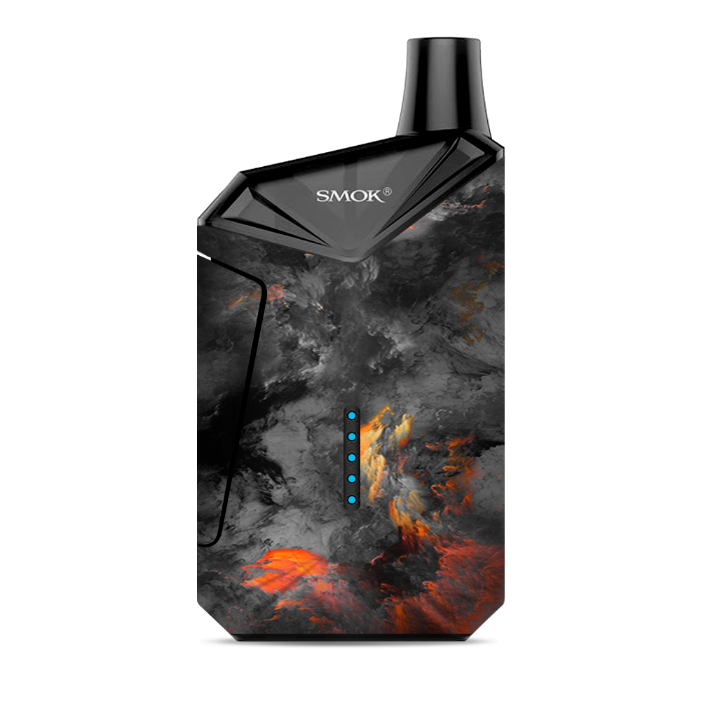  Grey Clouds On Fire Paint Smok  X-Force AIO Kit  Skin