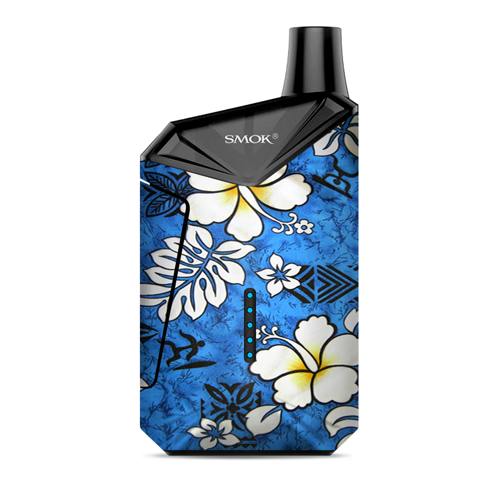  Tropical Hibiscus Floral Pattern Smok  X-Force AIO Kit  Skin