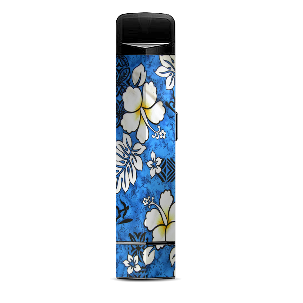  Tropical Hibiscus Floral Pattern Suorin Edge Pod System Skin