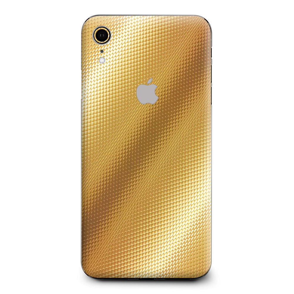 Gold Pattern Shiney Apple iPhone XR Skin