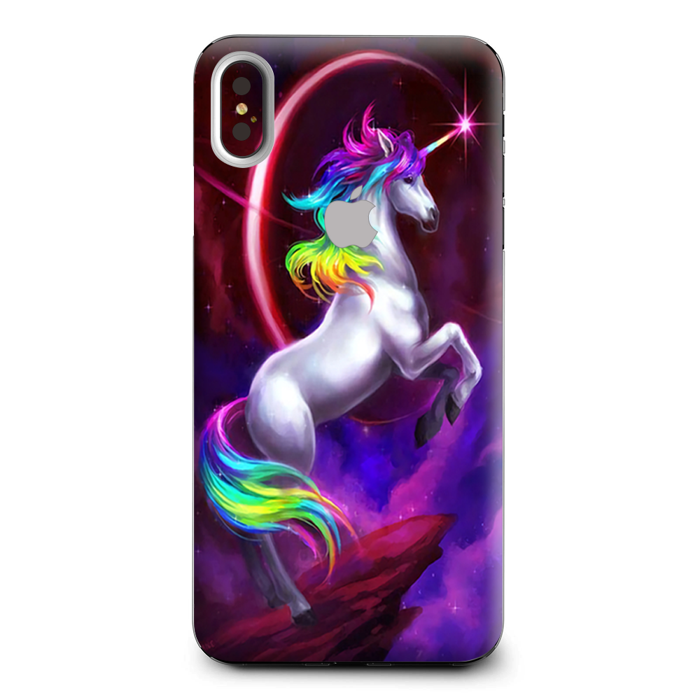 Unicorn Rainbows Space Apple iPhone XS Max Skin