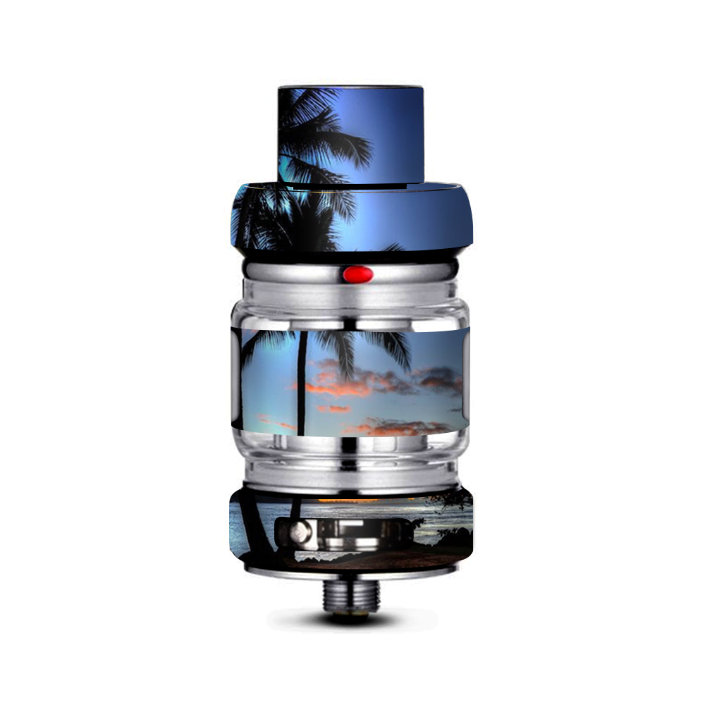  Paradise Sunset Palm Trees Freemax Mesh Pro Tank Skin