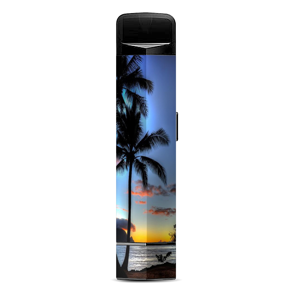  Paradise Sunset Palm Trees Suorin Edge Pod System Skin