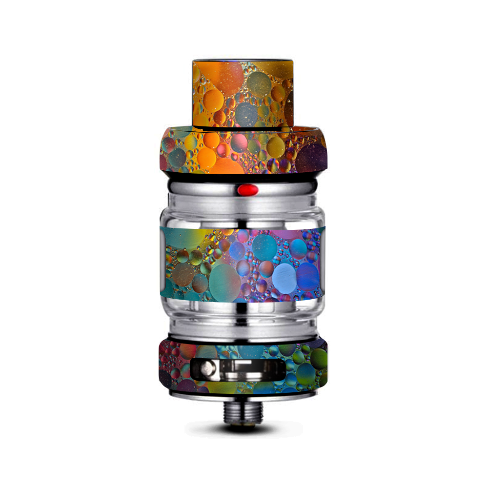  Color Bubbles Splash Drip Freemax Mesh Pro Tank Skin