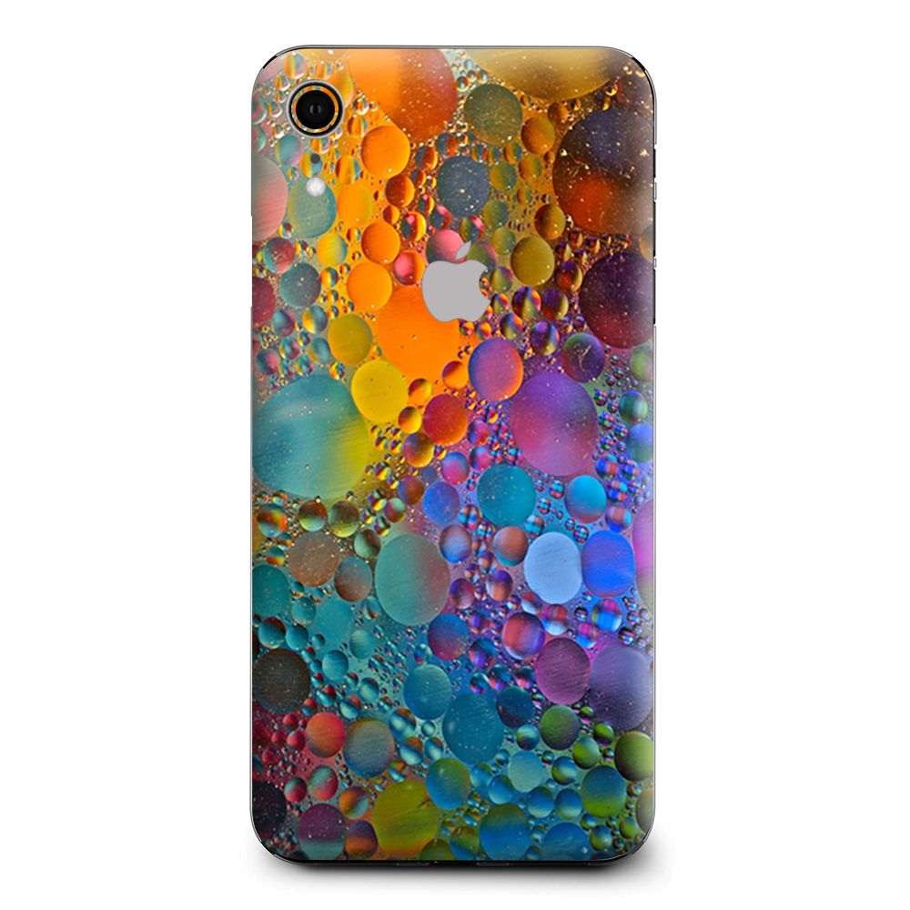 Color Bubbles Splash Drip Apple iPhone XR Skin