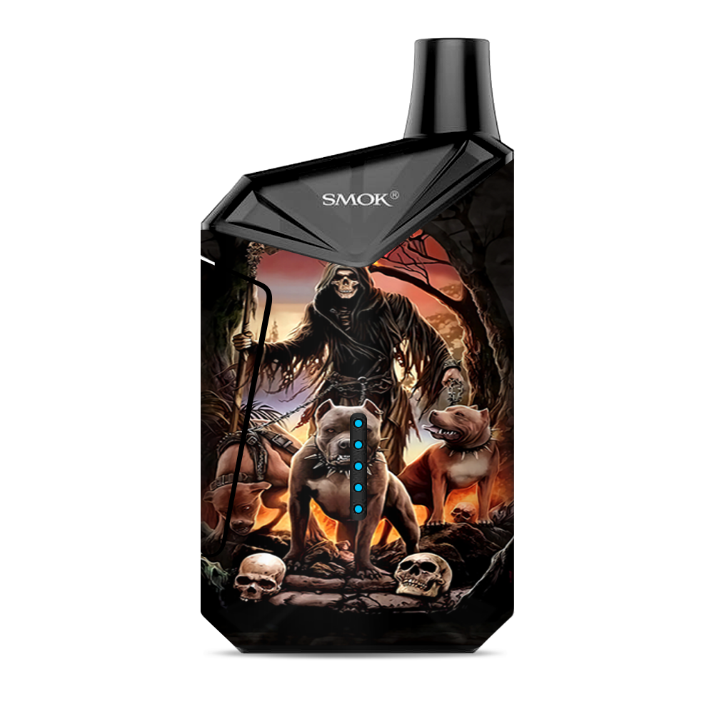  Grim Reaper Pitbull Skulls Smok  X-Force AIO Kit  Skin