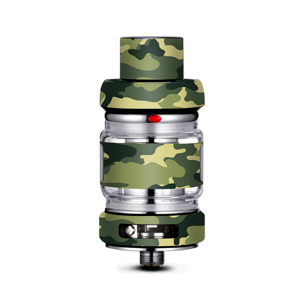  Green Camo Original Camouflage Freemax Mesh Pro Tank Skin