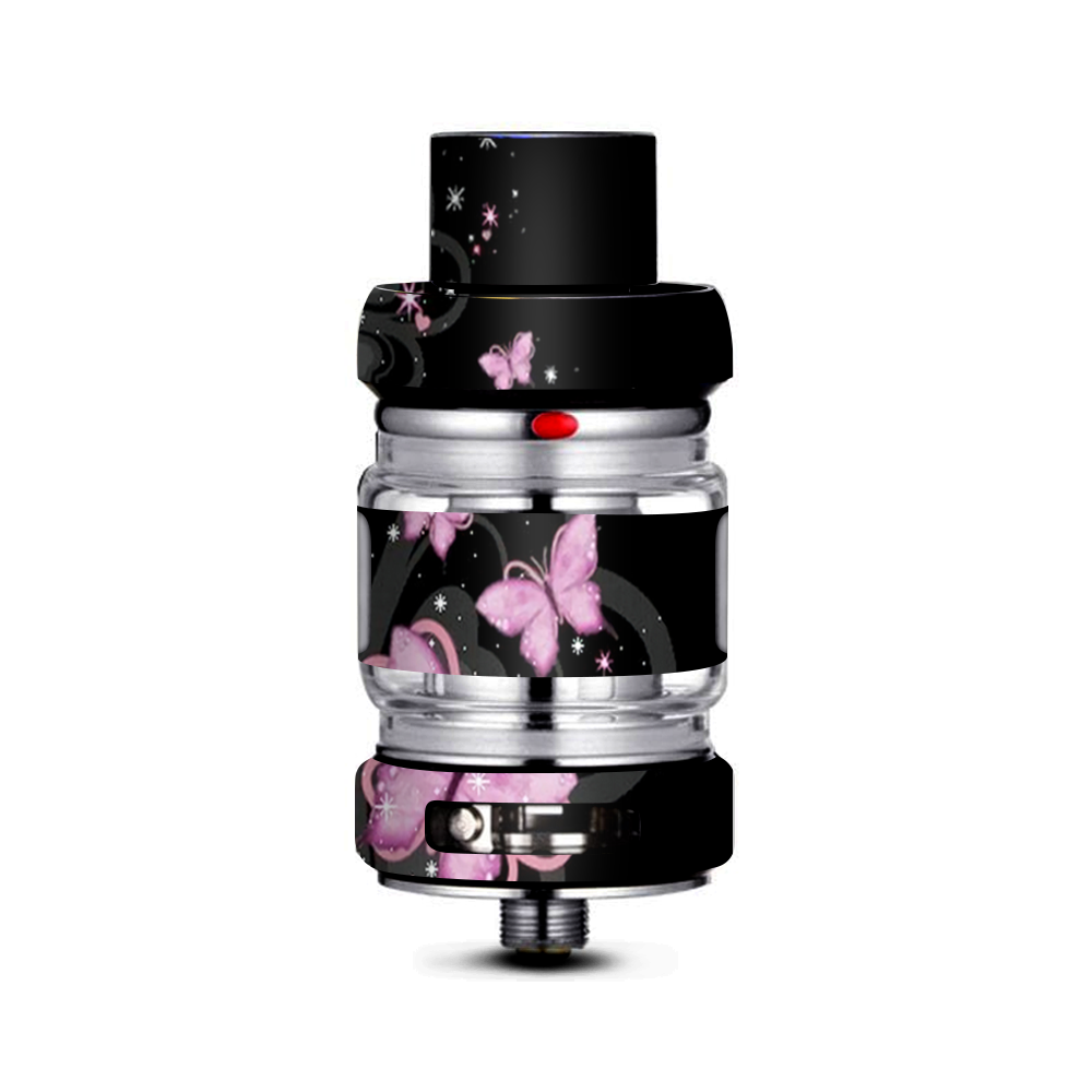  Pink Majestic Butterflies Hearts Freemax Mesh Pro Tank Skin