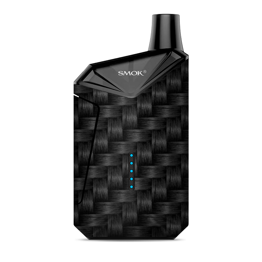  Black Grey Carbon Fiber Weave Smok  X-Force AIO Kit  Skin