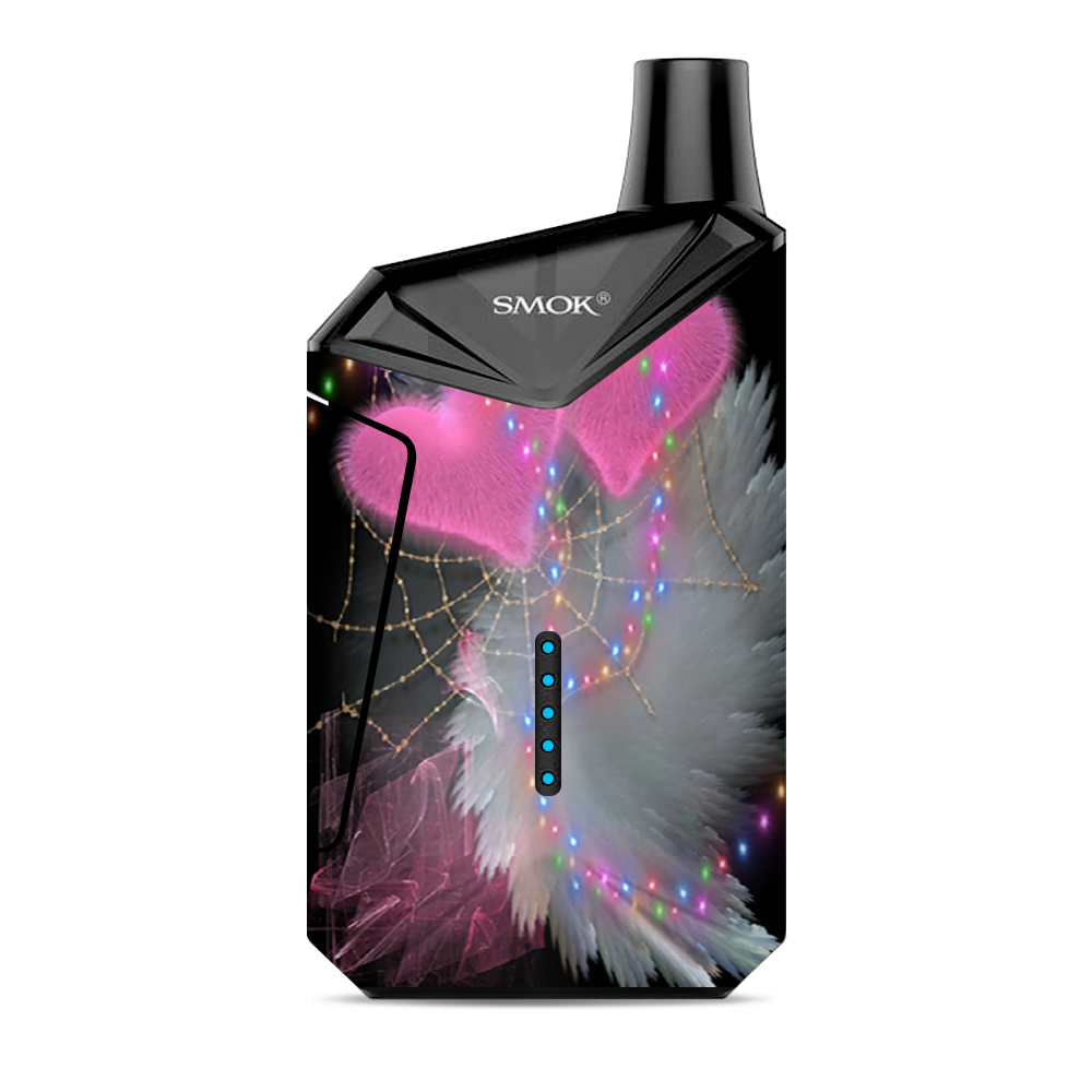  Mystic Pink Hearts Feathers Smok  X-Force AIO Kit  Skin