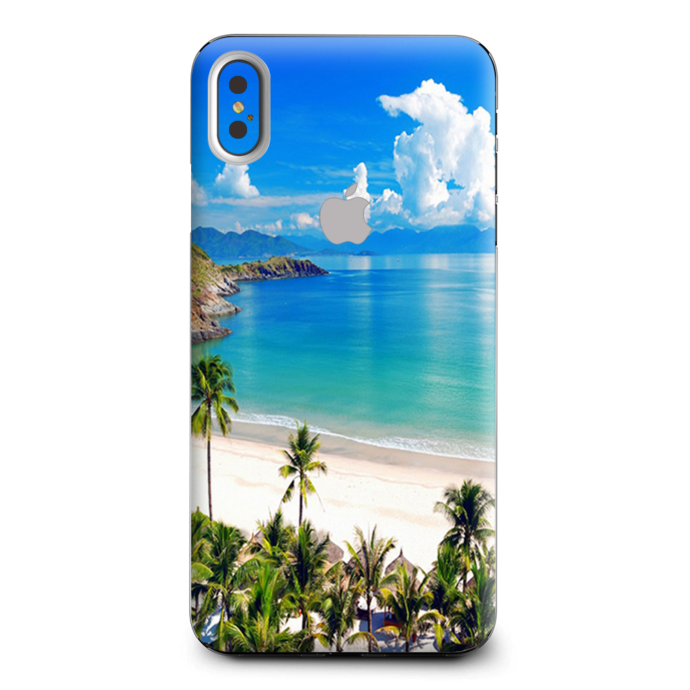 Tropical Paradise Palm Trees Apple iPhone XS Max Skin