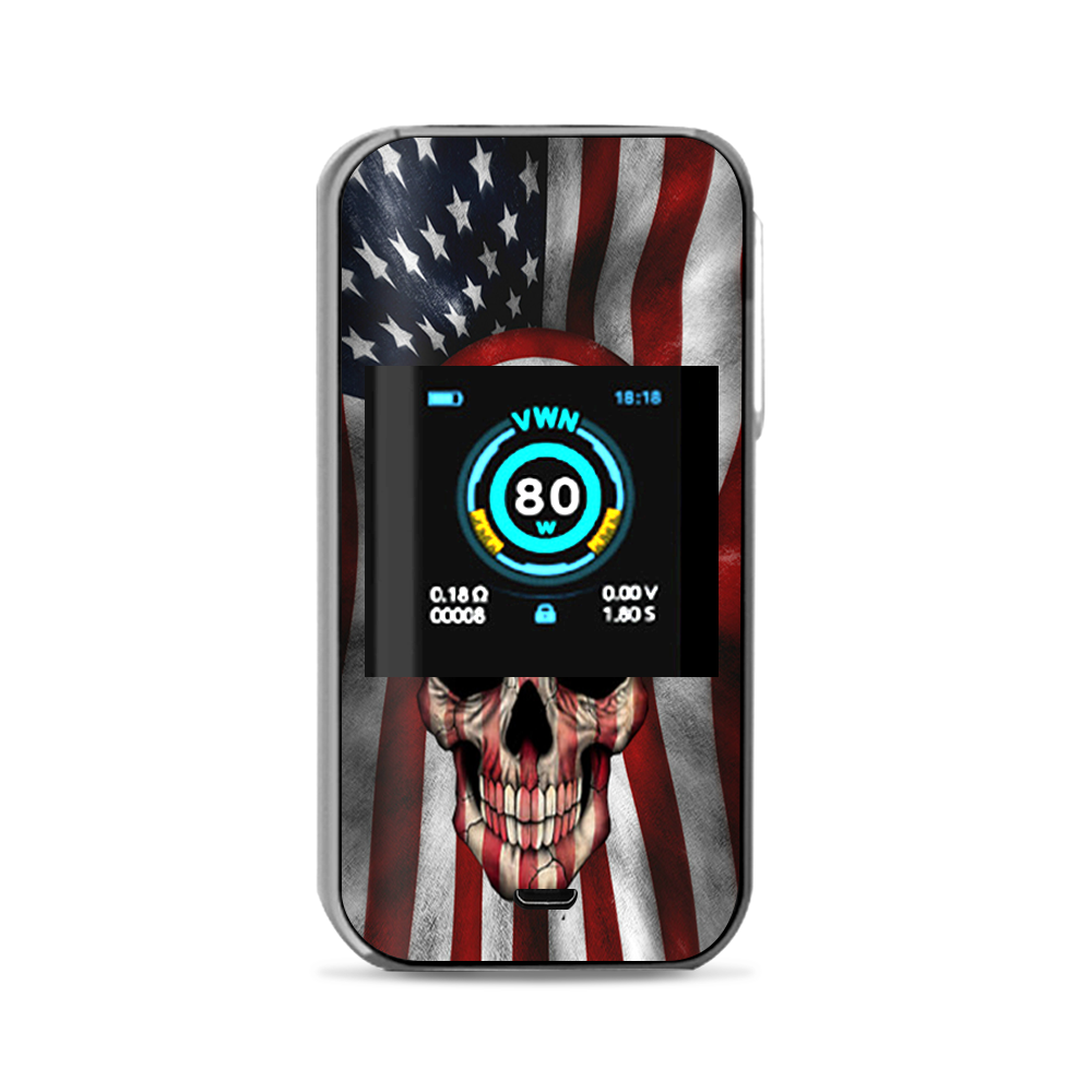  America Skull Military Usa Murica Vaporesso Luxe Nano Kit Skin