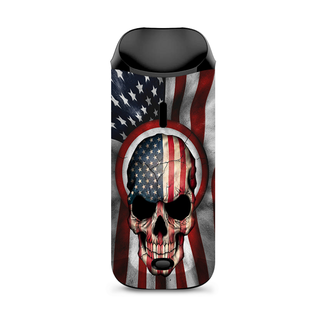  America Skull Military Usa Murica Vaporesso Nexus AIO Kit Skin