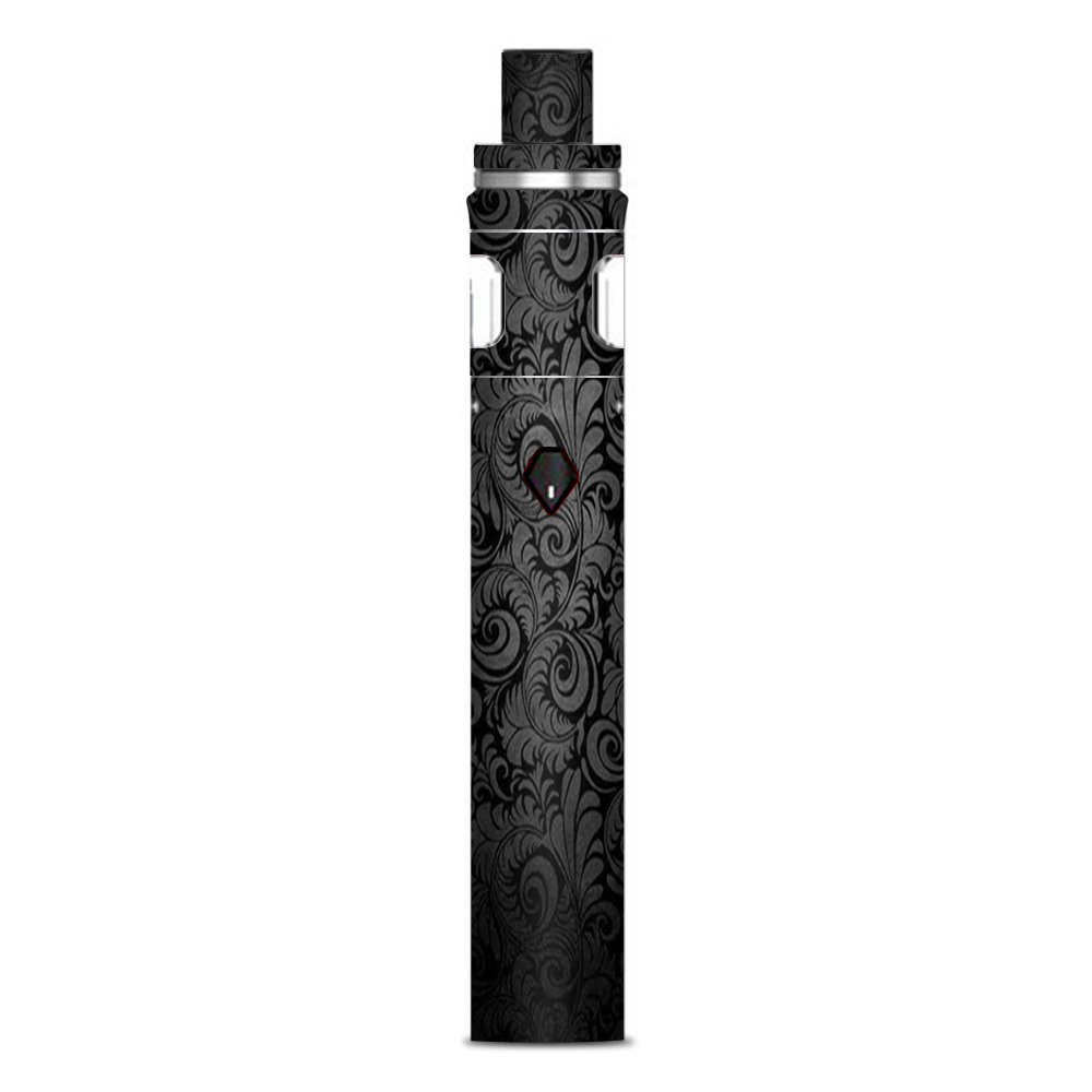  Black Floral Smok Nord AIO 19 Skin