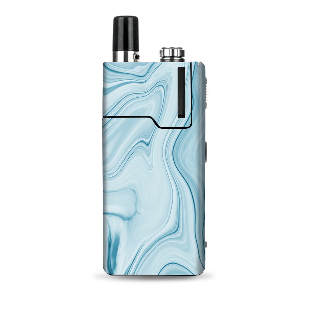  Baby Blue Ice Swirl Marble Lost Orion Q Skin
