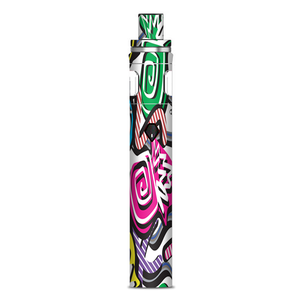  Squiggles Swirls Pop Art Smok Nord AIO 19 Skin