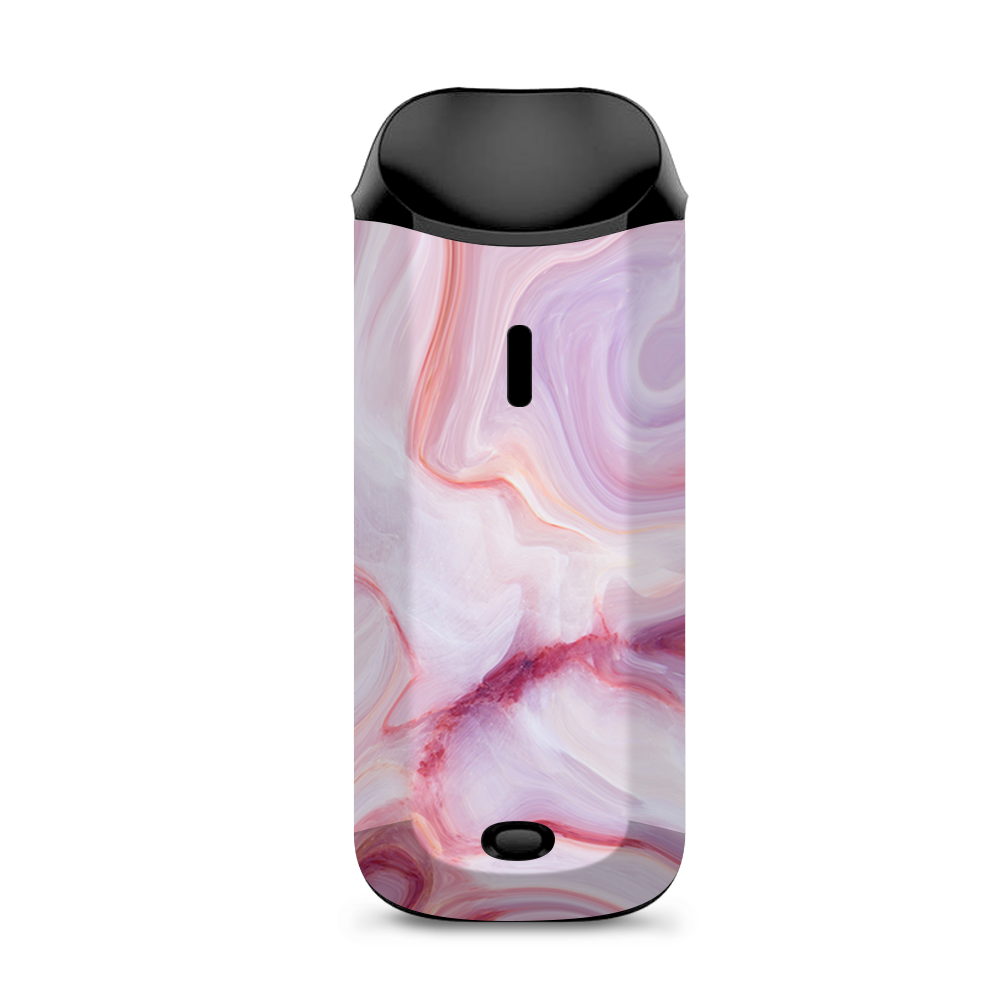  Pink Stone Marble Geode Vaporesso Nexus AIO Kit Skin