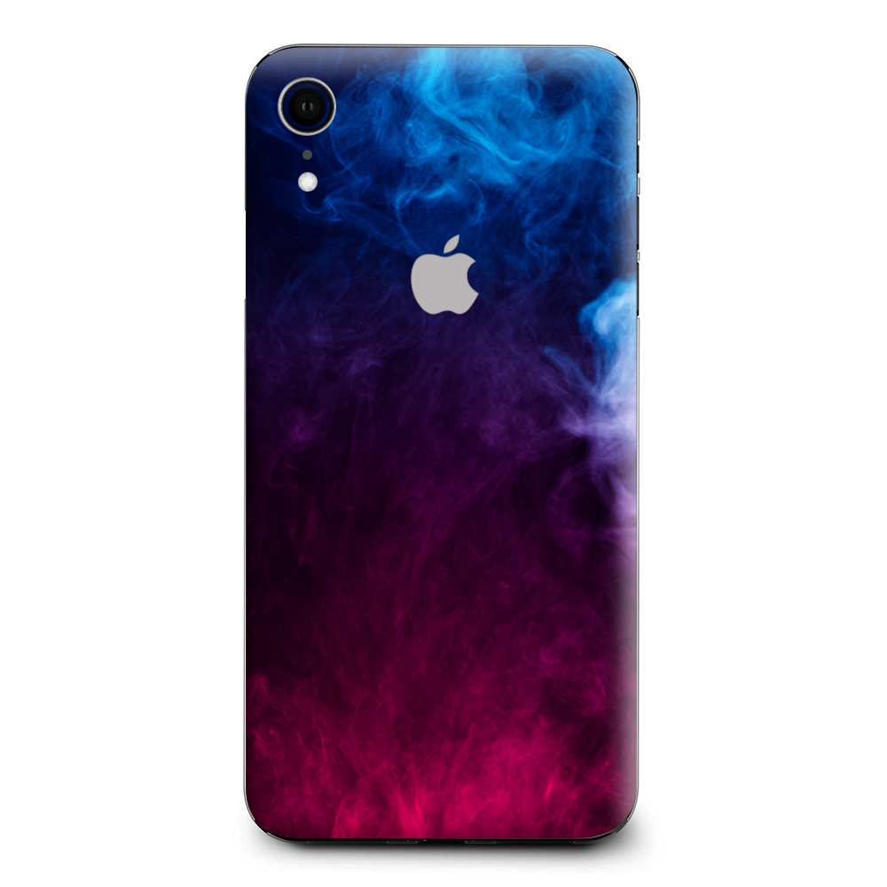 Blue Pink Smok Cloud Apple iPhone XR Skin