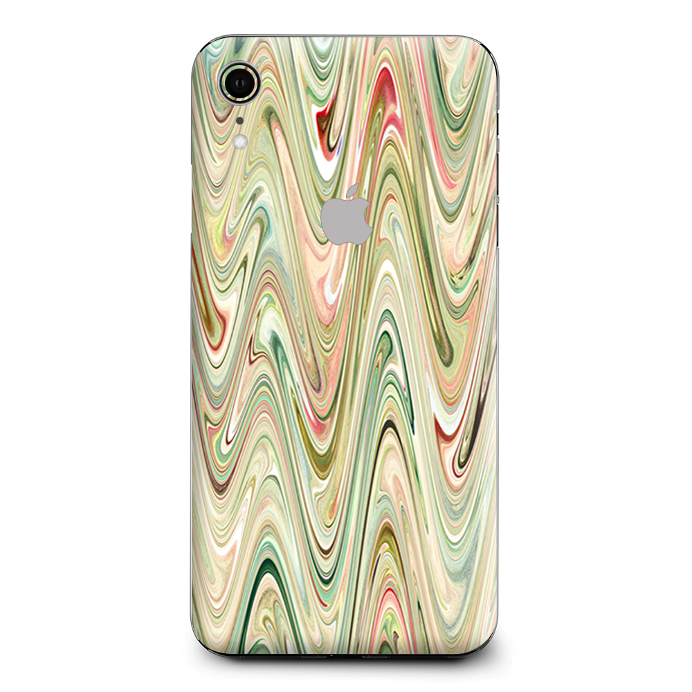 Marble Abstract Motion Apple iPhone XR Skin